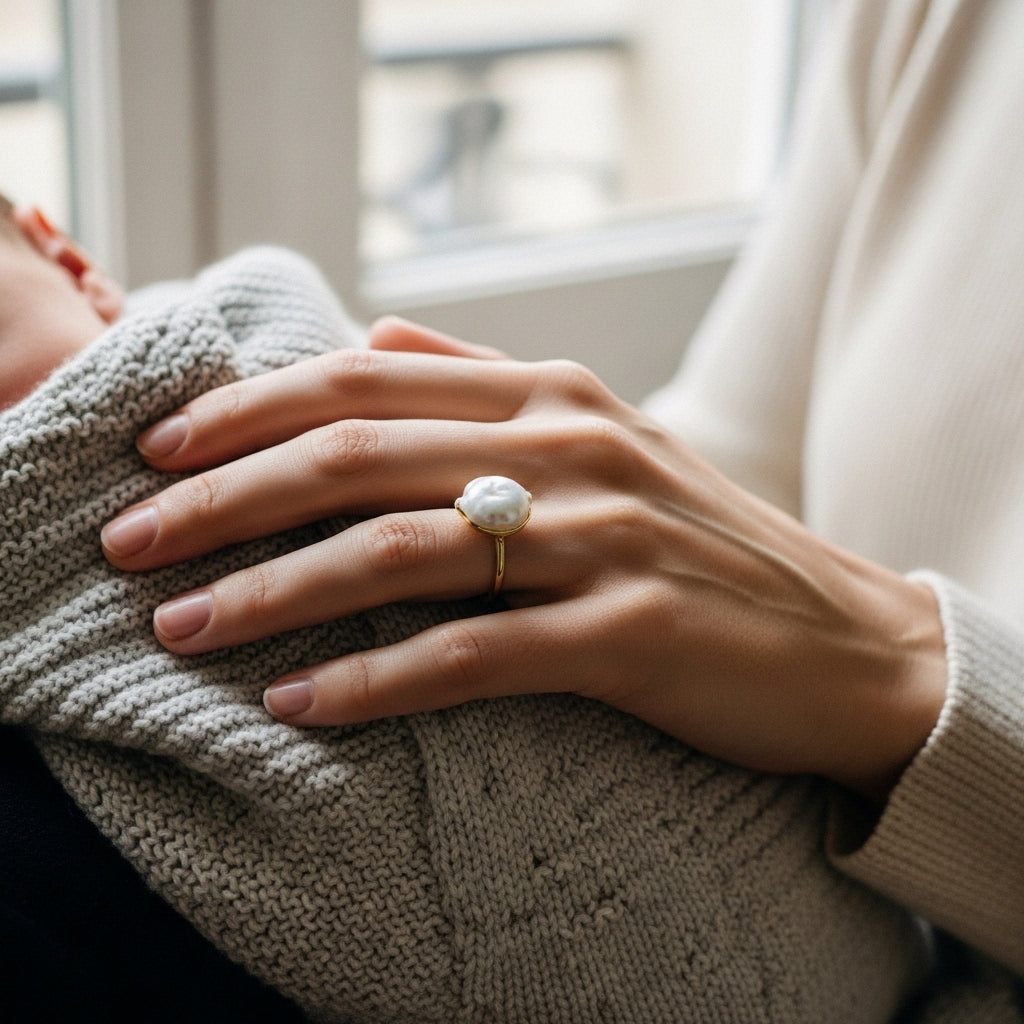Push Presents Reimagined: The Significance of a Freshwater Pearl Ring