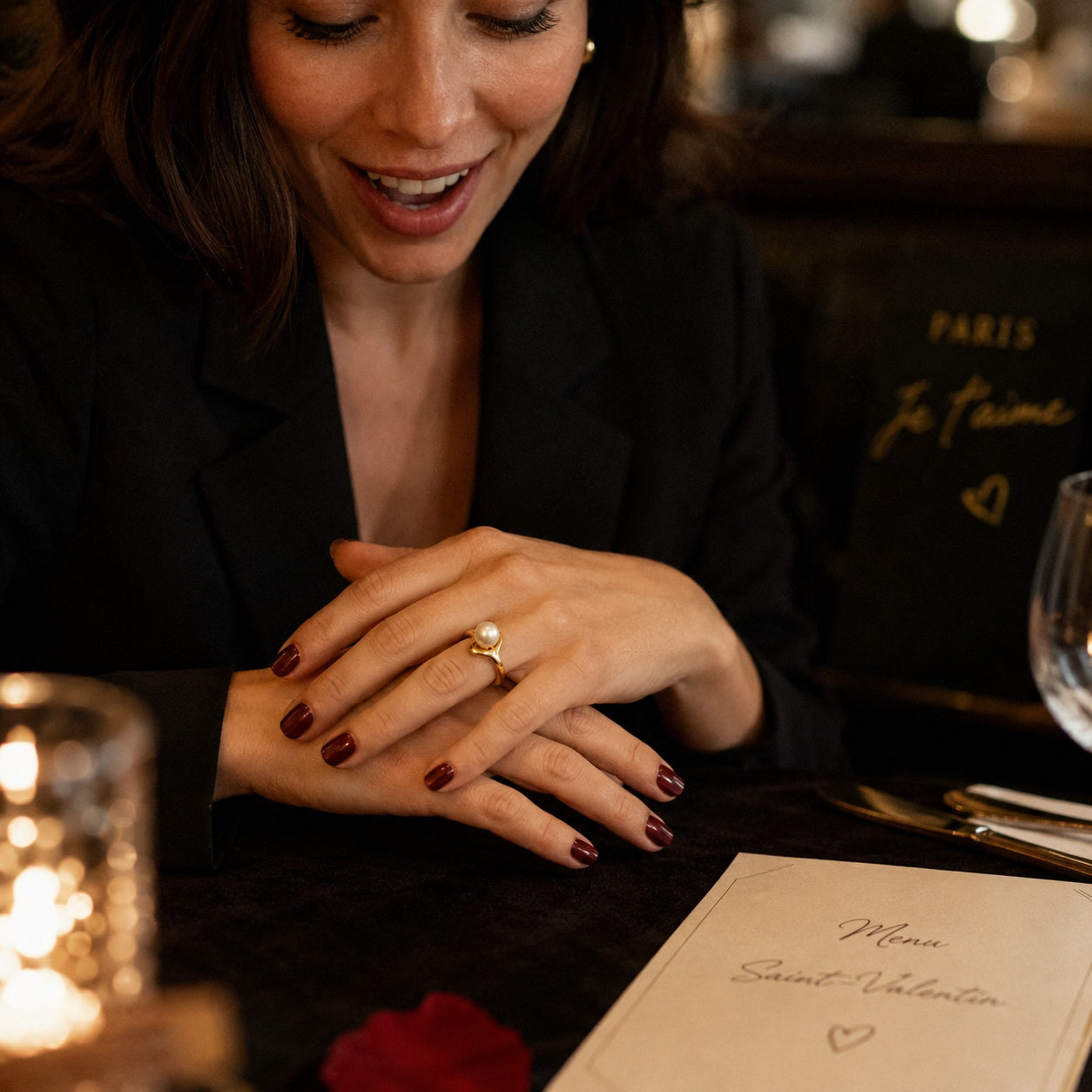 Valentine’s Day Guide: A Freshwater Pearl Ring She Will Actually Wear