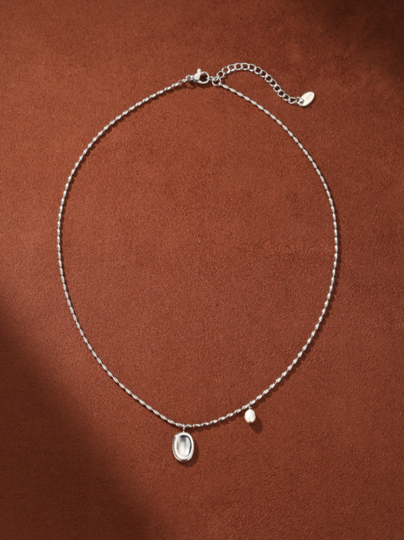Cove - Freshwater Pearl Small Chain Necklaces