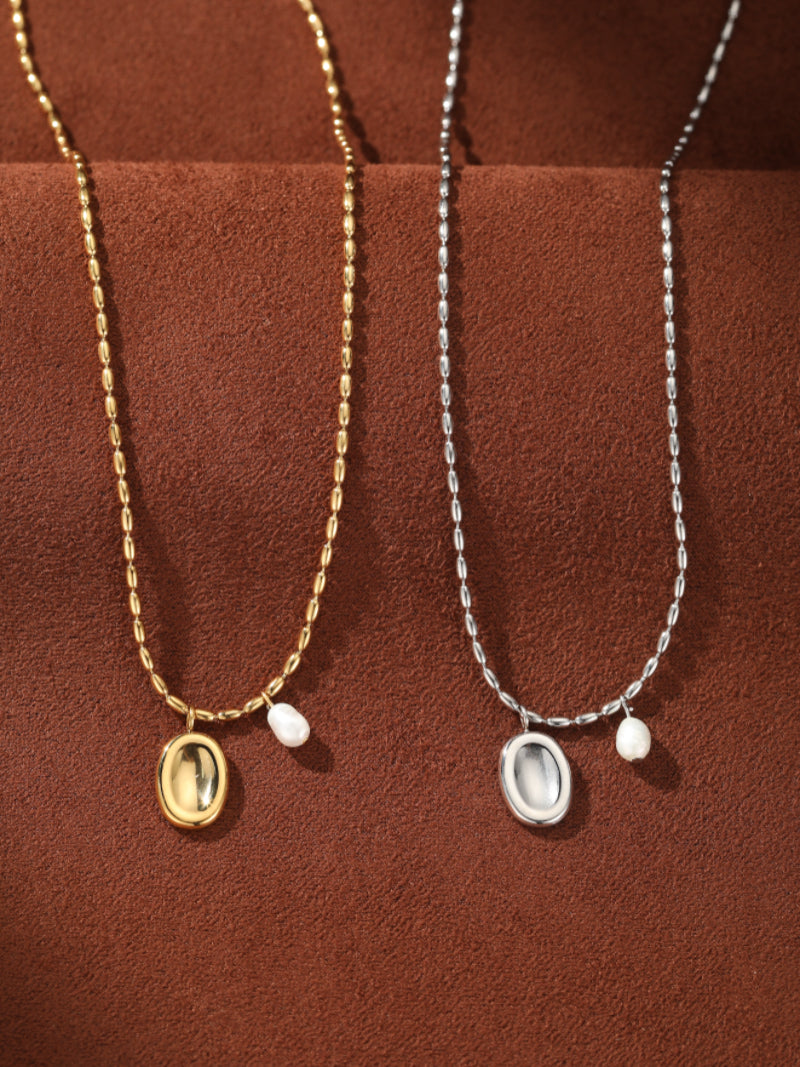 Cove - Freshwater Pearl Small Chain Necklaces
