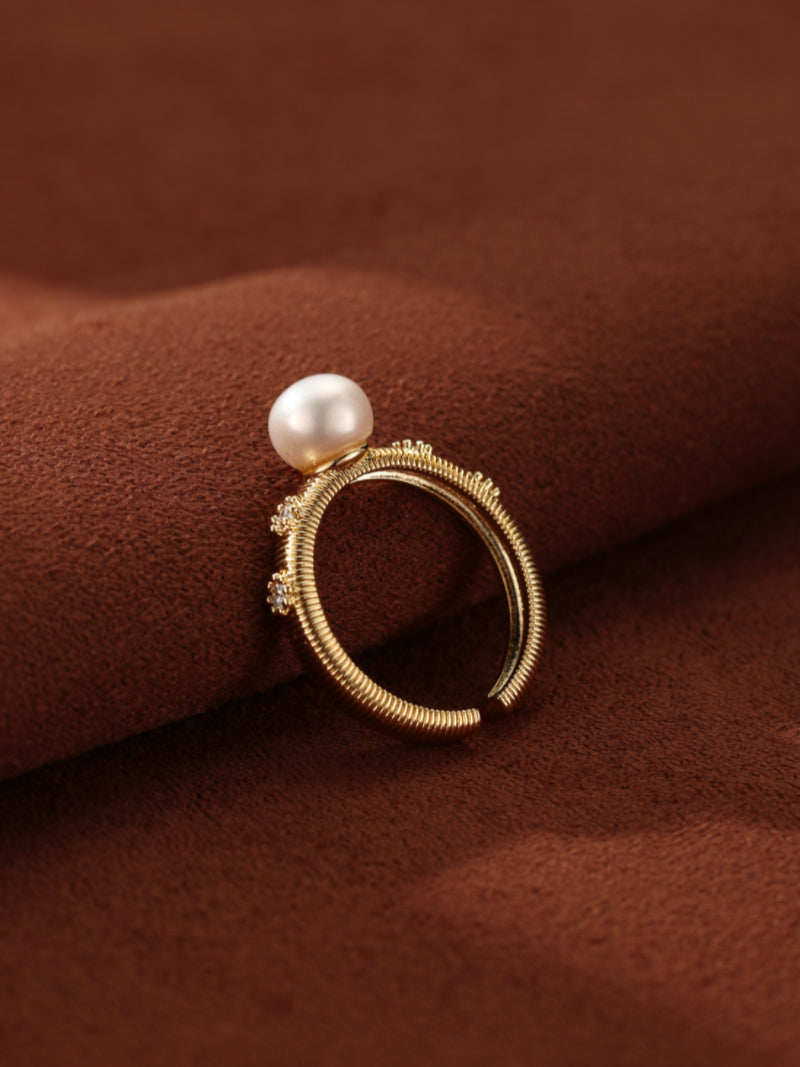 Canyon - Freshwater Pearl Cuff Ring