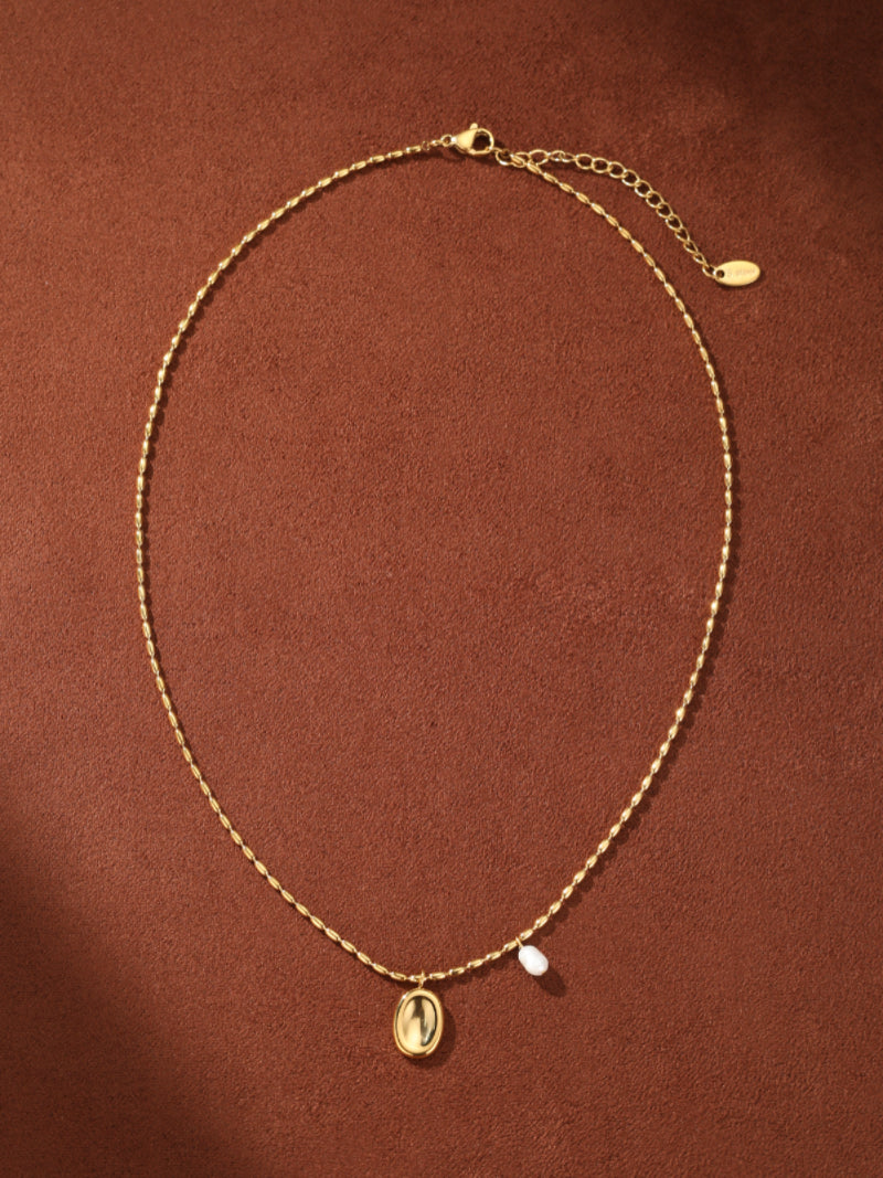 Cove - Freshwater Pearl Small Chain Necklaces