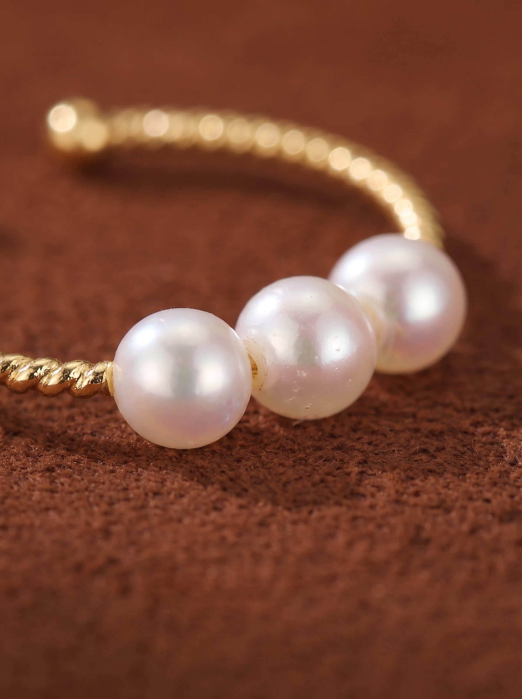 Freshwater Pearl Cuff Ring@pearl