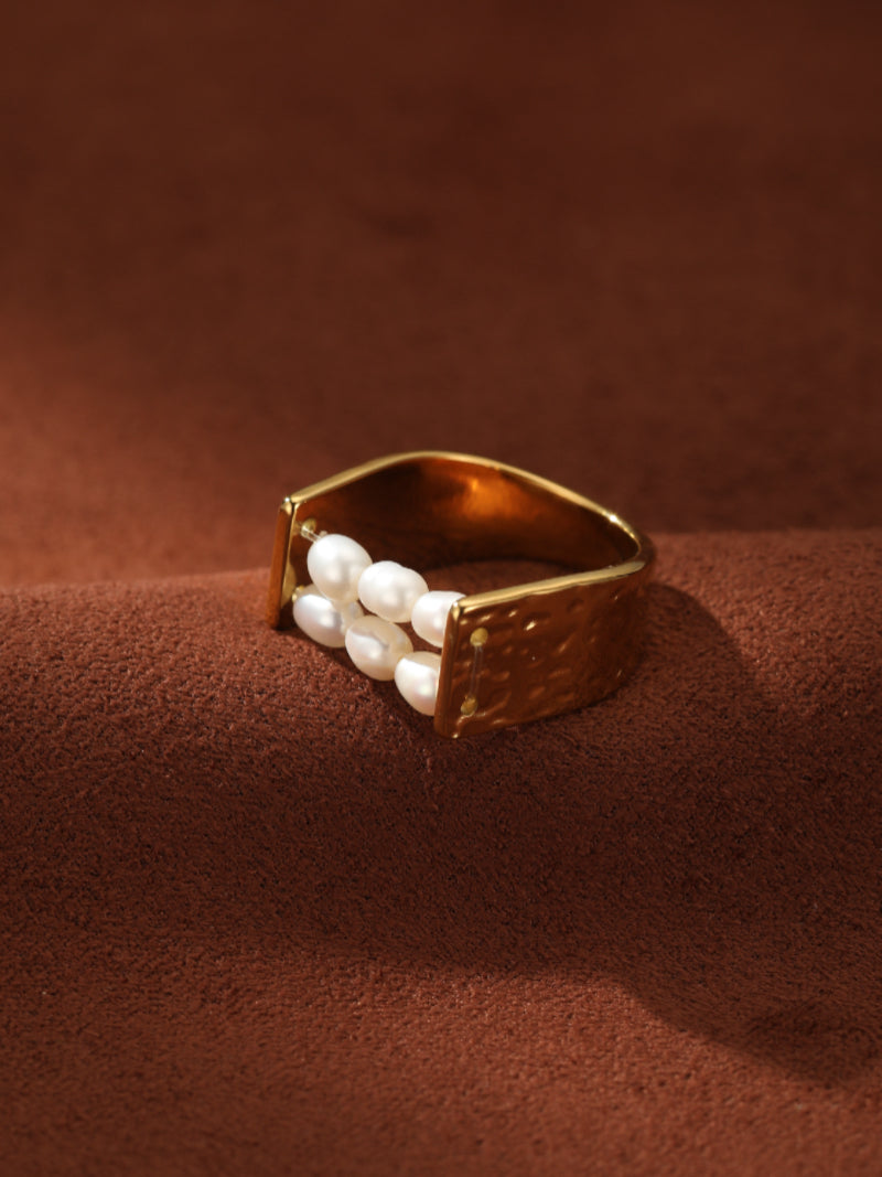 Horizon - Freshwater Pearl Beaded Rings