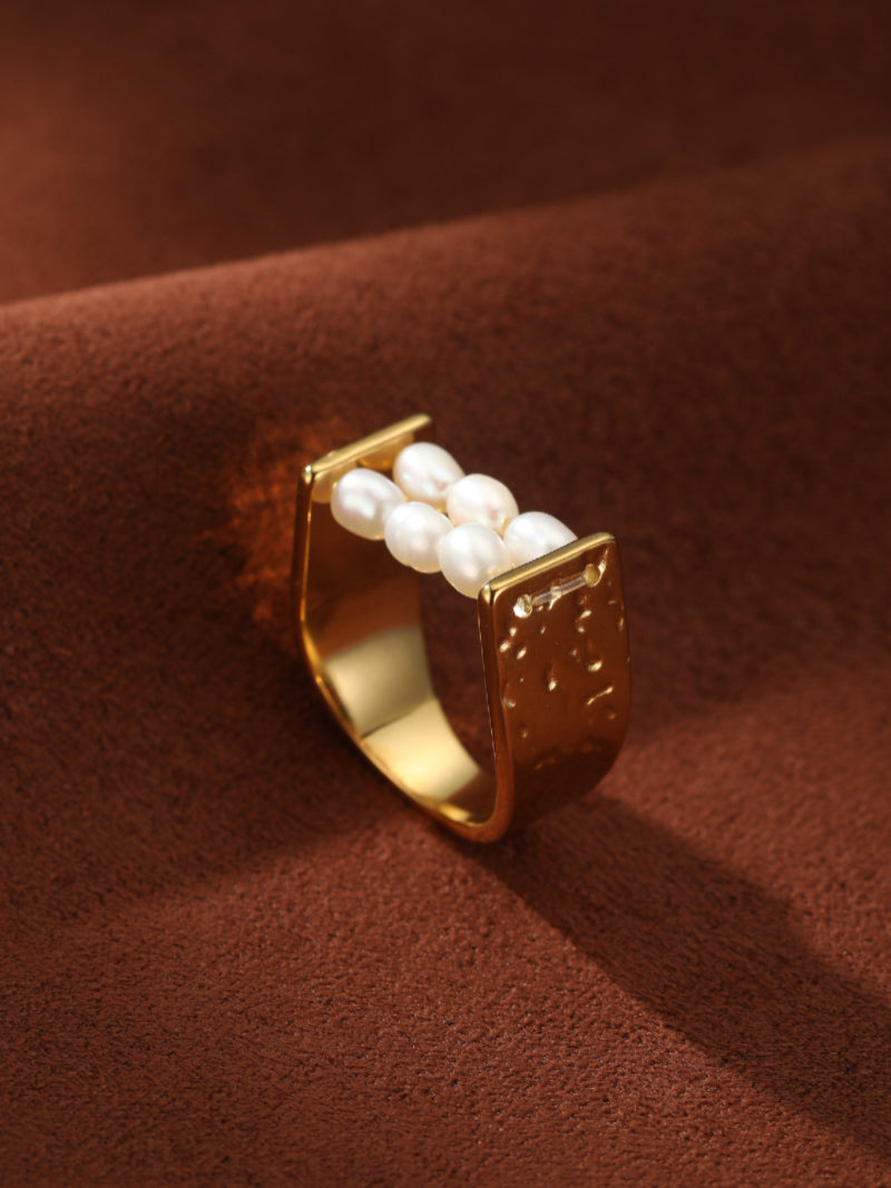 Horizon - Freshwater Pearl Beaded Rings