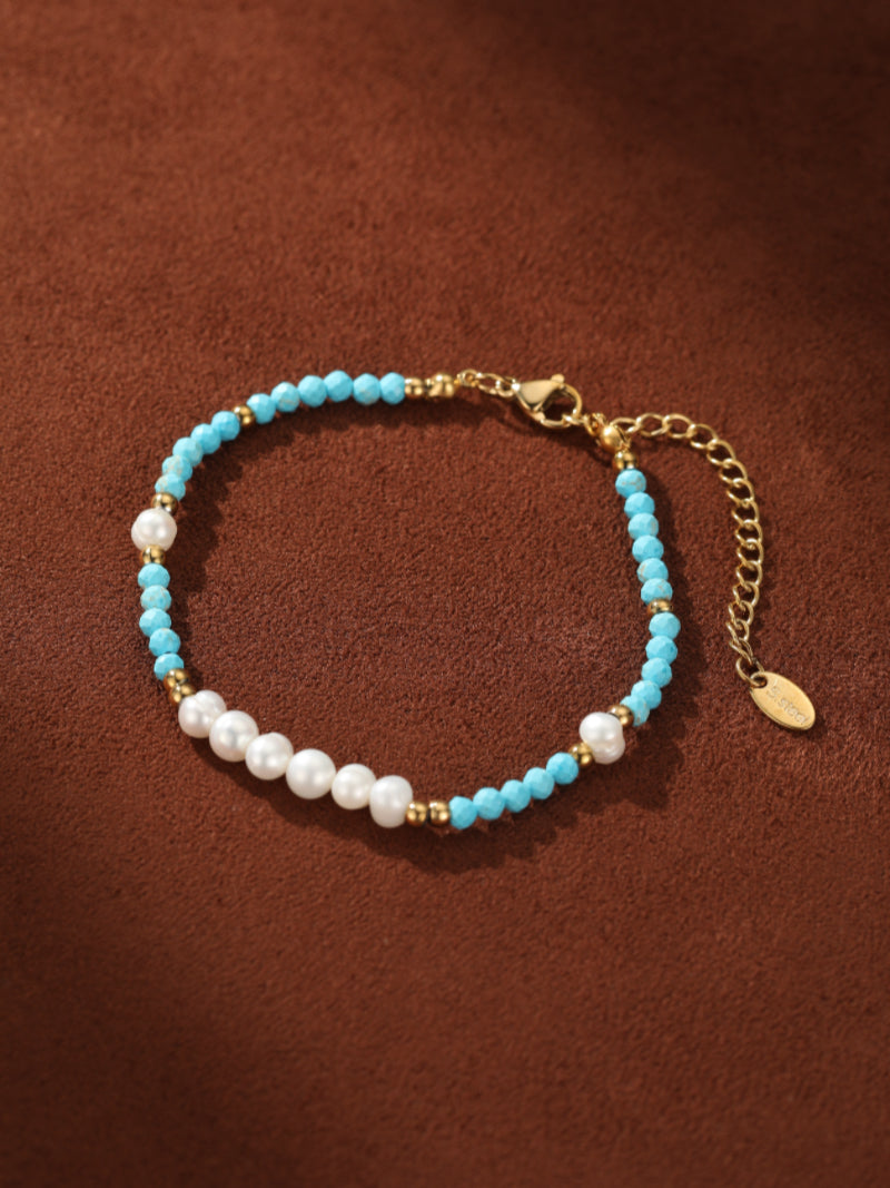 Lagoon - Freshwater Pearl Beaded Bracelets