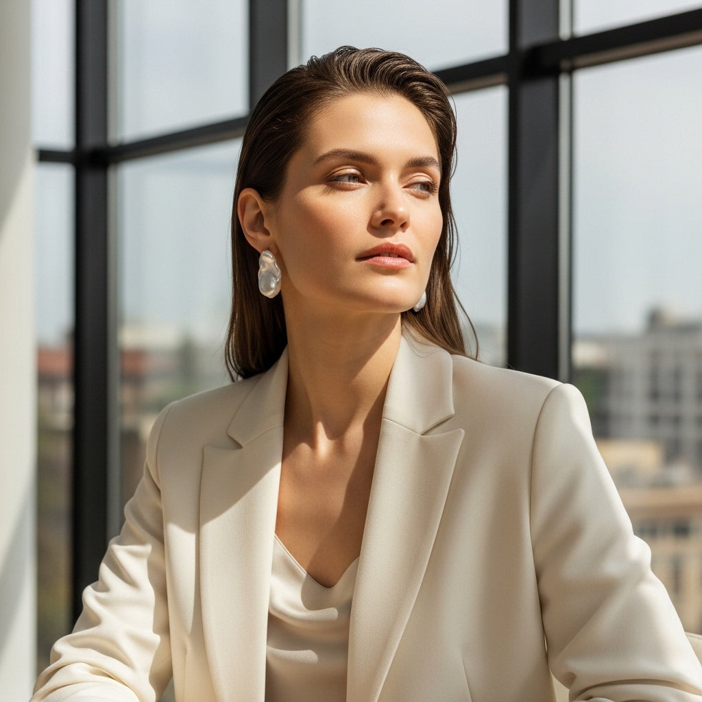 Why Freshwater Pearl Earrings Belong in the Executive Boardroom