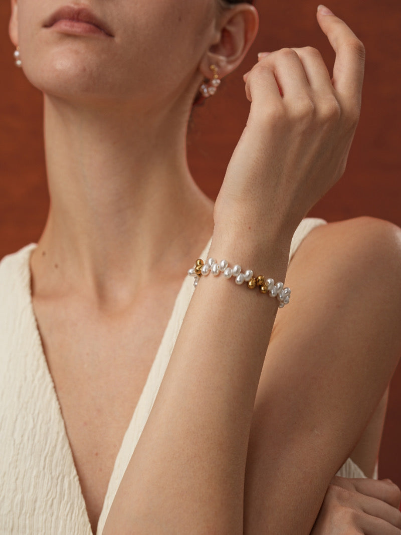 Sylvan - Bracelet perles de culture d'eau douce