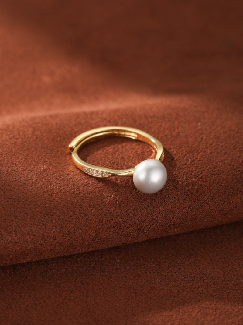 Vela - Freshwater Pearl Cuff Ring
