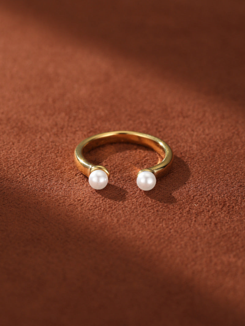 Pinnacle - Freshwater Pearl Cuff Ring