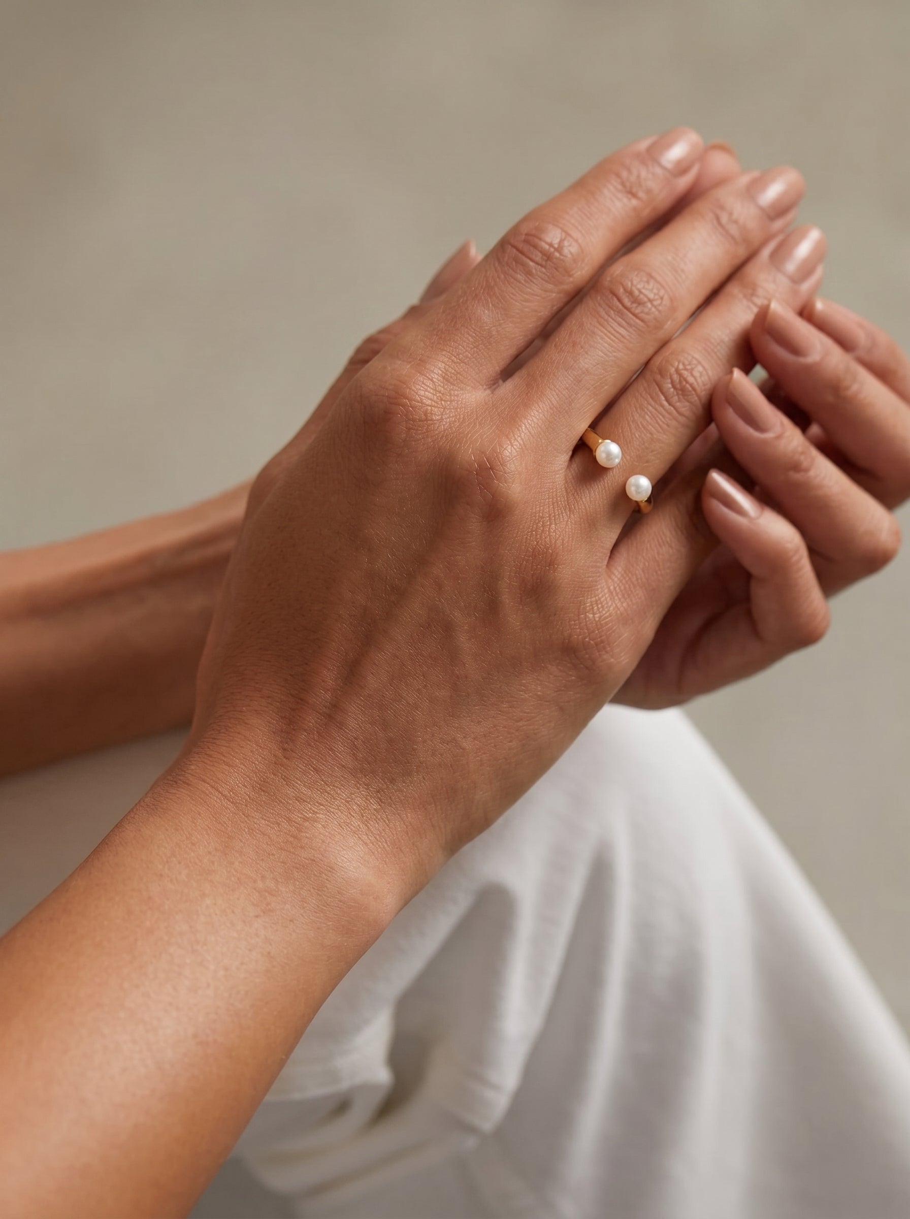 Pinnacle - Freshwater Pearl Cuff Ring