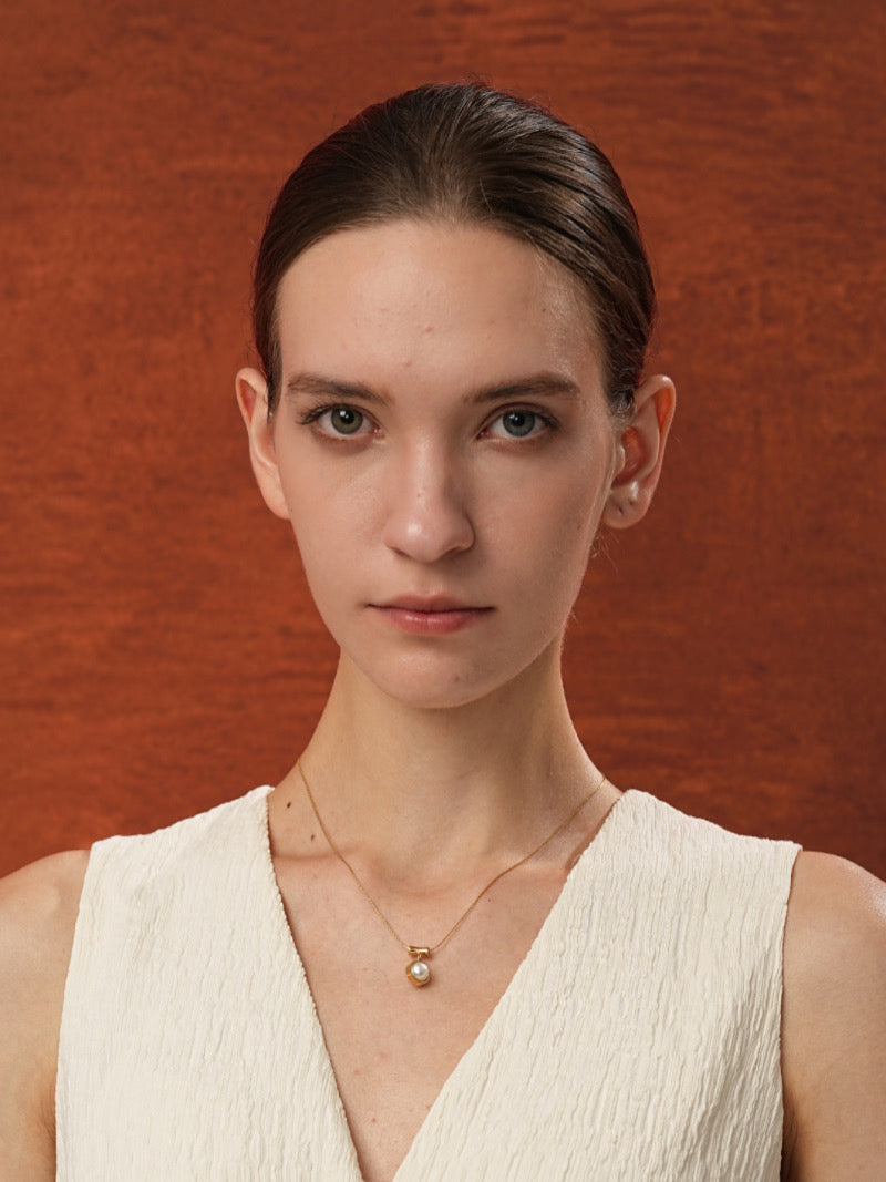 Glimpse - Collier pendentif Perle d'eau douce