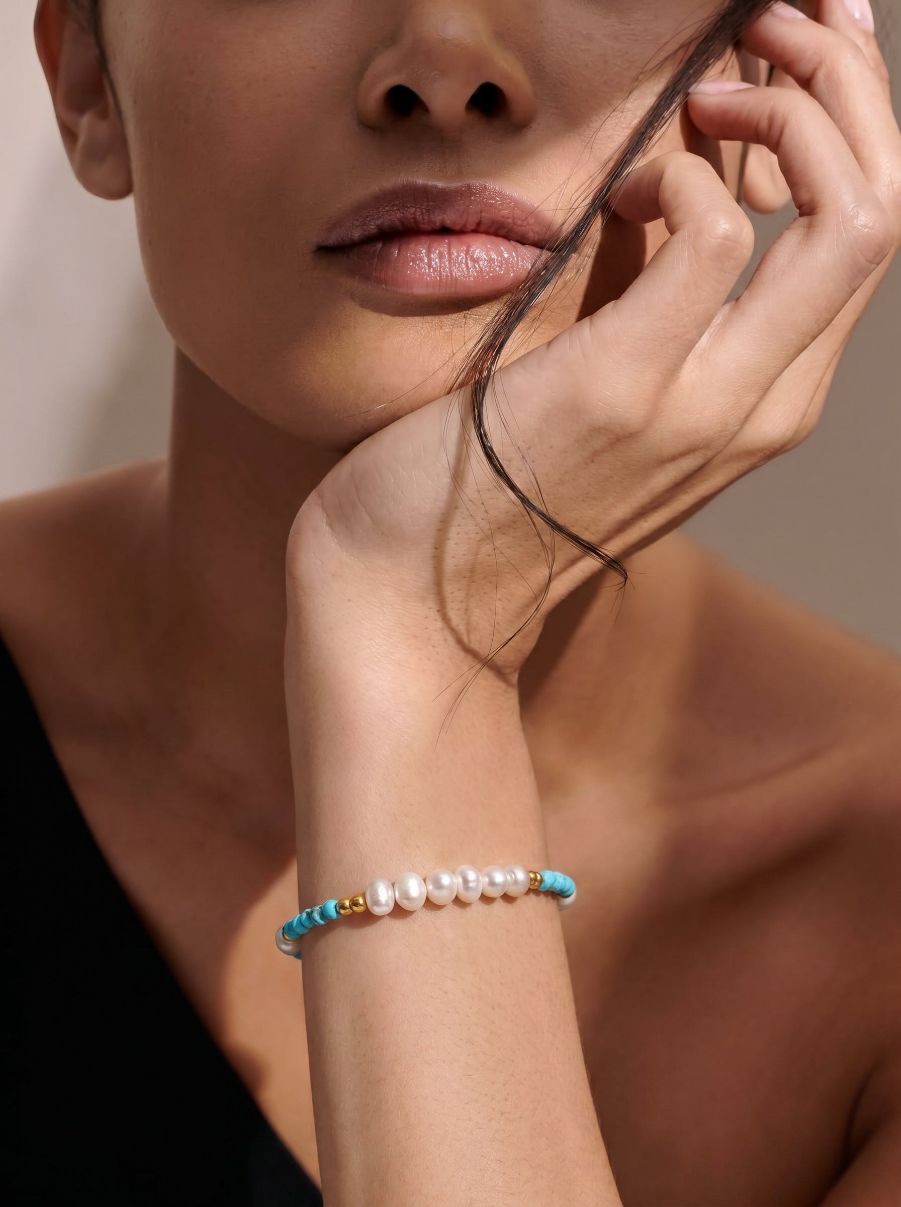 Lagoon - Freshwater Pearl Beaded Bracelets