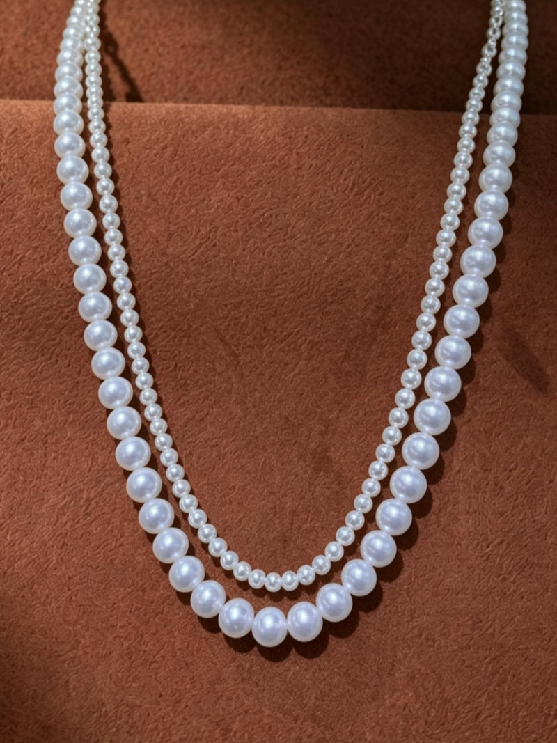 Rhapsody - Freshwater Pearl Layered Necklace