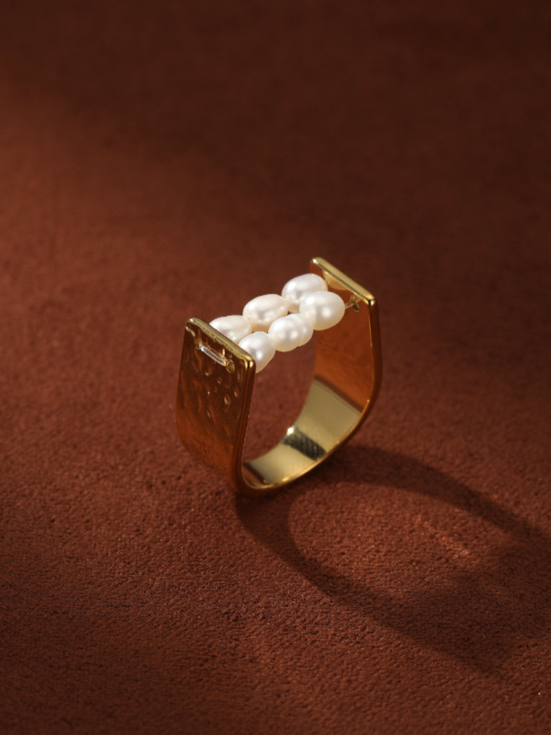 Horizon - Freshwater Pearl Beaded Rings