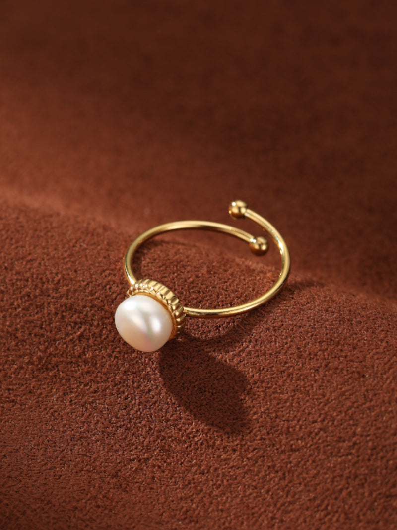 Lumina - Freshwater Pearl Cuff Rings