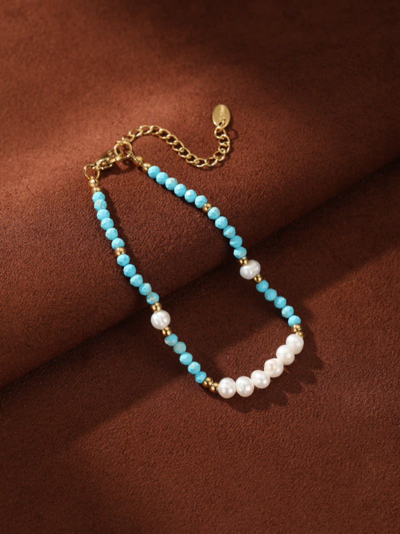 Lagoon - Freshwater Pearl Beaded Bracelets
