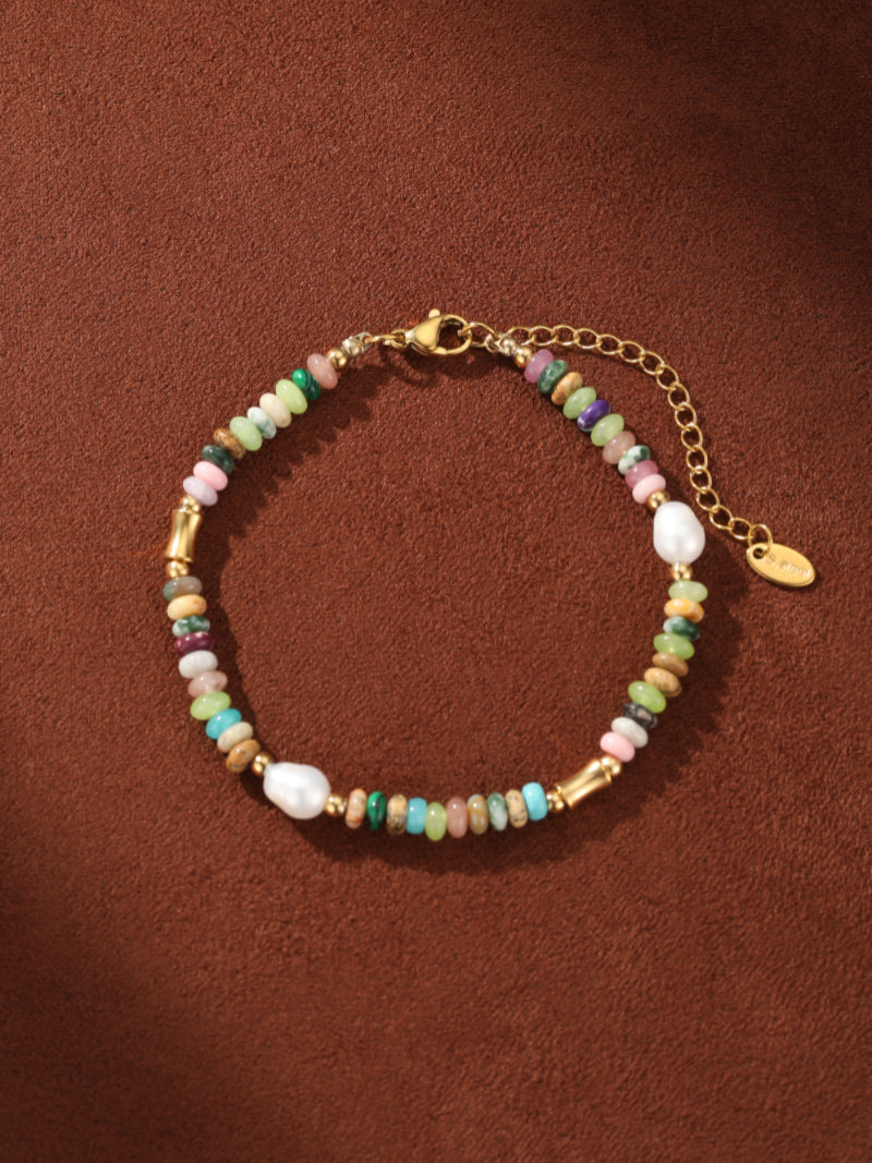 Solstice - Freshwater Pearl Beaded Chain Bracelets