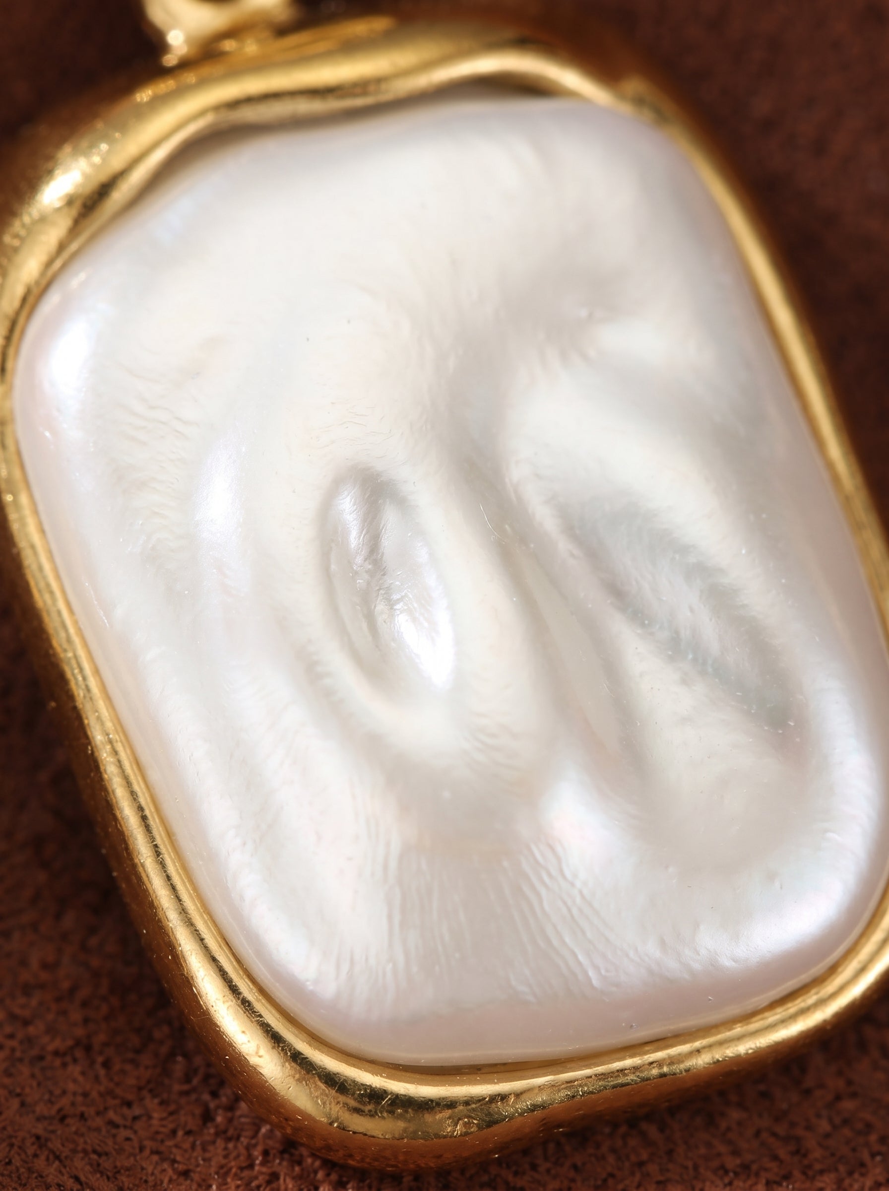 Cast - Freshwater Pearl Relief Drop Earrings